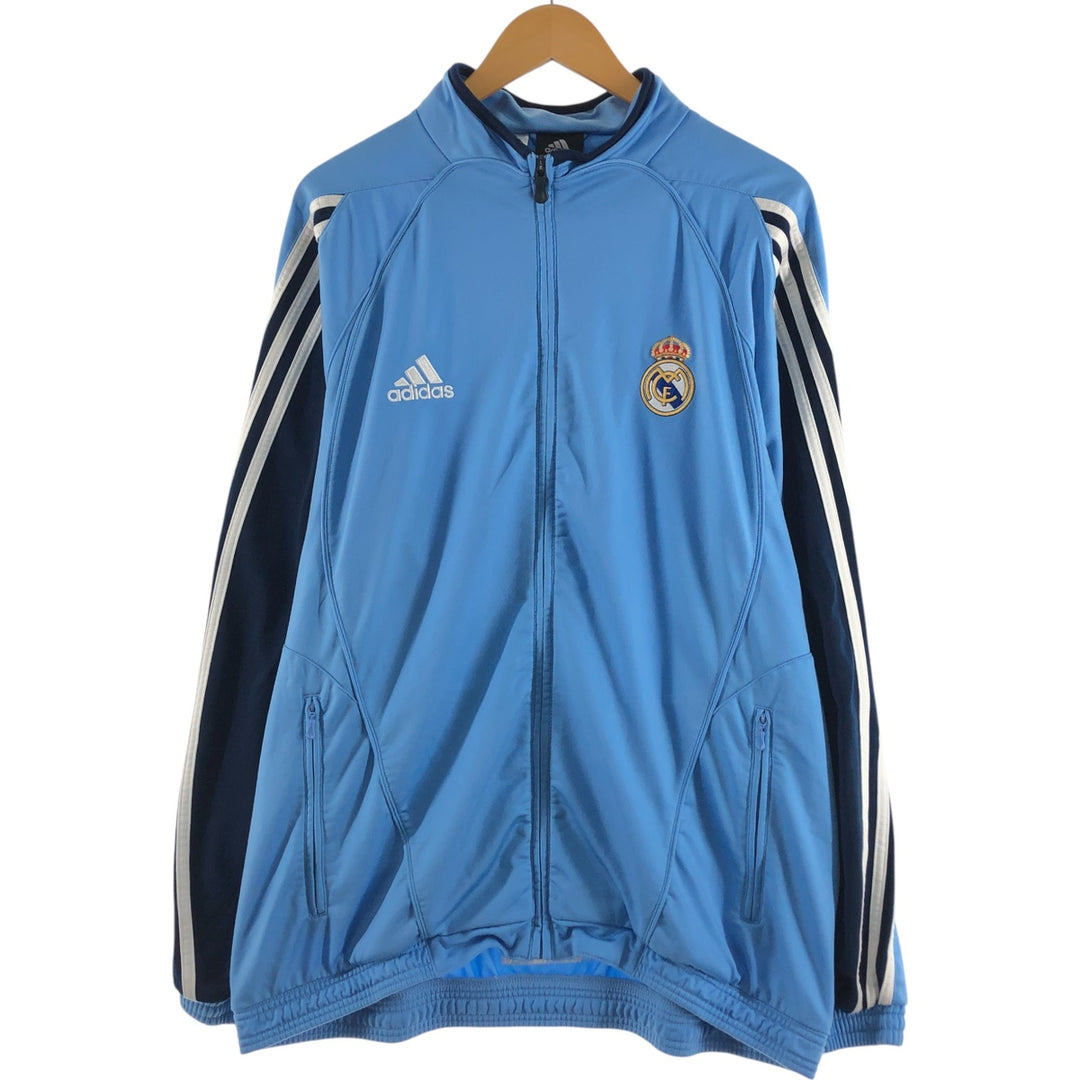 00'S adidas LA LIGA REAL MADRID Real Madrid jersey track jacket men's size L / eaa512580