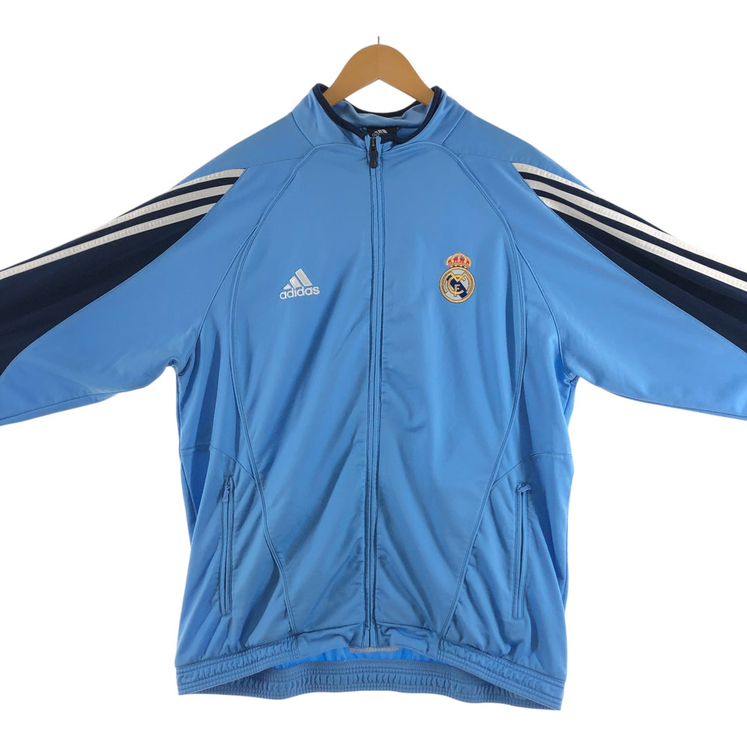 00'S adidas LA LIGA REAL MADRID Real Madrid jersey track jacket men's size L / eaa512580