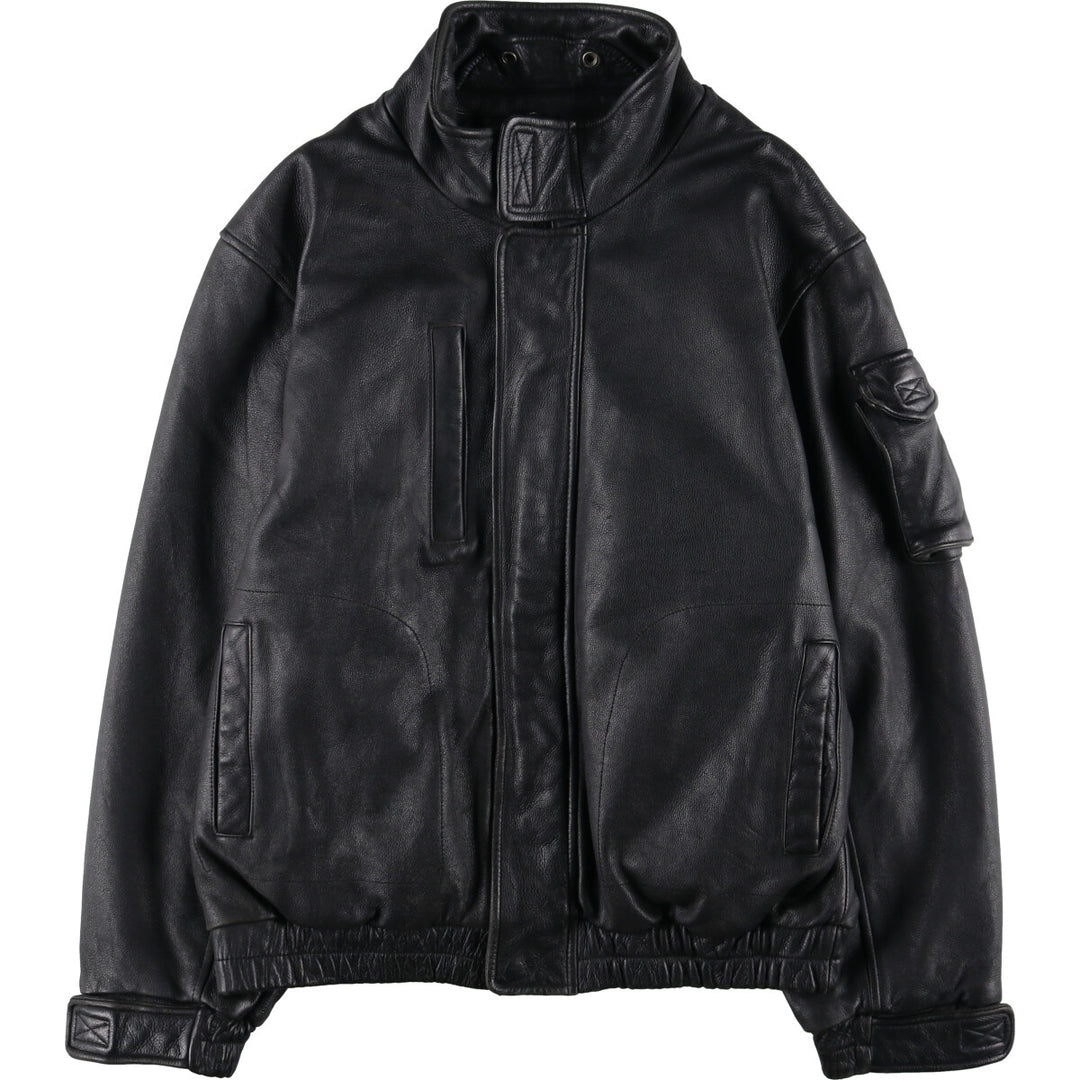 WILSONS Leather Flight Jacket Men's Size L /eaa512590