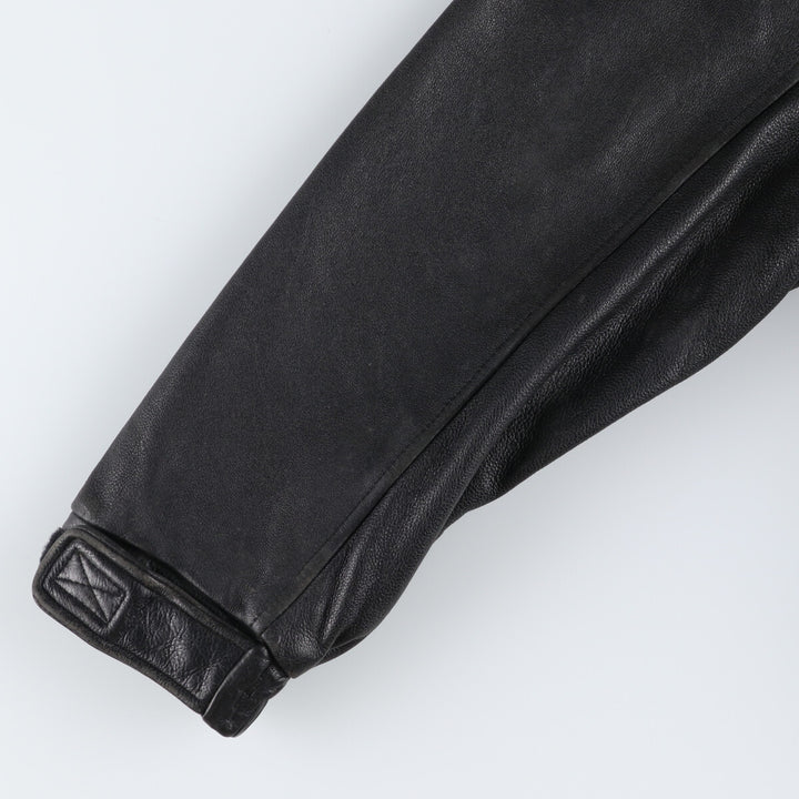 WILSONS Leather Flight Jacket Men's Size L /eaa512590