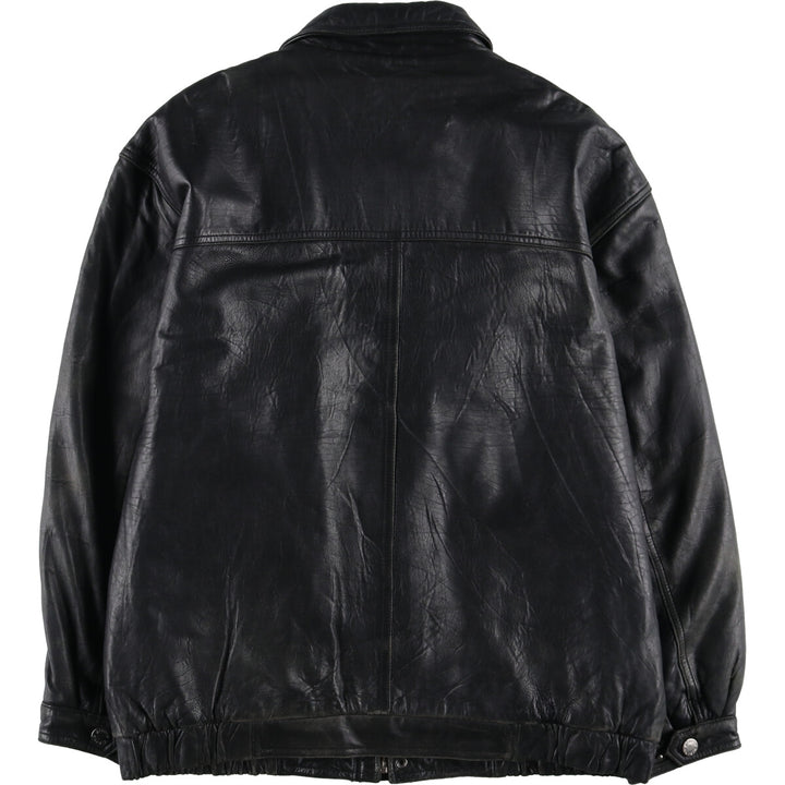 Pierre Cardin Padded Leather Blouson Type Men's XL Size / eaa512591