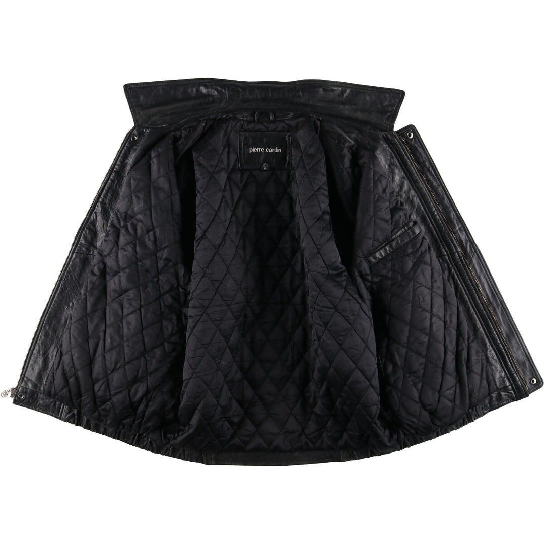 Pierre Cardin Padded Leather Blouson Type Men's XL Size / eaa512591