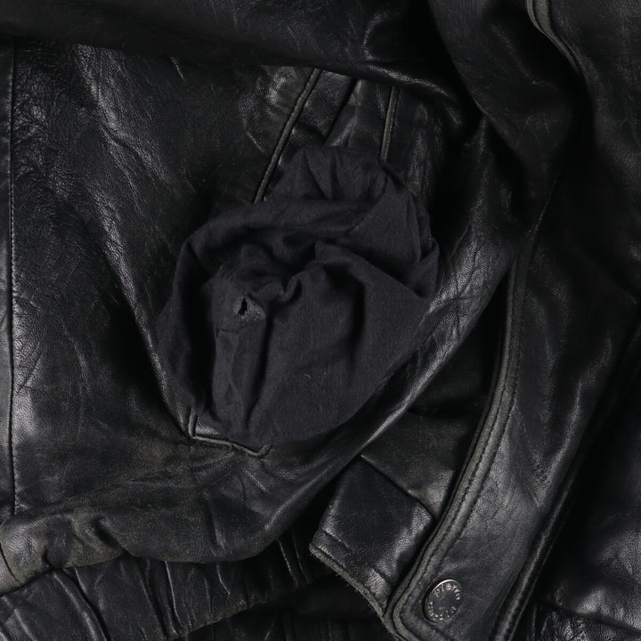 Pierre Cardin Padded Leather Blouson Type Men's XL Size / eaa512591