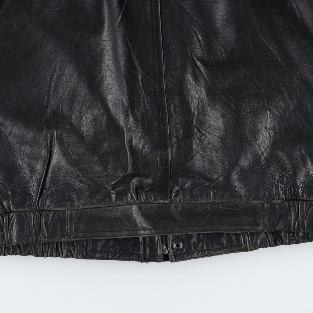 Pierre Cardin Padded Leather Blouson Type Men's XL Size / eaa512591