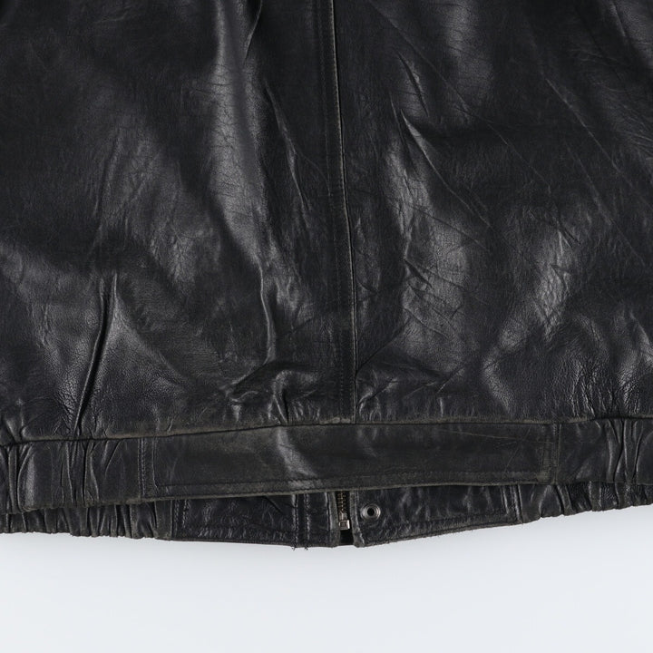 Pierre Cardin Padded Leather Blouson Type Men's XL Size / eaa512591