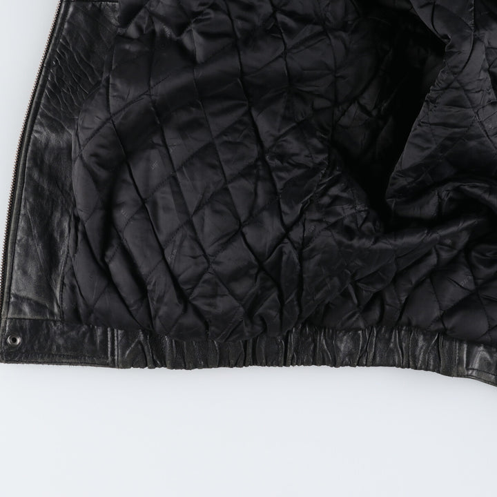 Pierre Cardin Padded Leather Blouson Type Men's XL Size / eaa512591