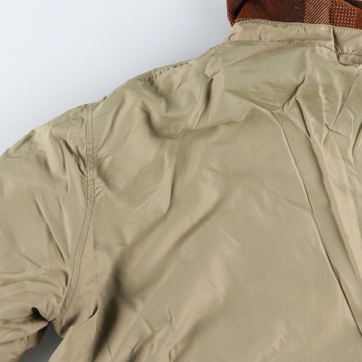 1940'S Pendleton Check Pattern Reversible Wool Shirt Jacket Men's XL Vintage /eaa512606