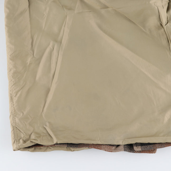 1940'S Pendleton Check Pattern Reversible Wool Shirt Jacket Men's XL Vintage /eaa512606