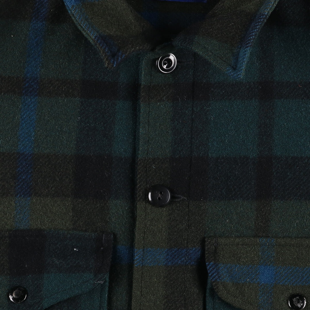 60'S Pendleton Check Pattern Wool Jacket Men's M Size Vintage /eaa512608