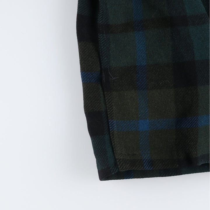 60'S Pendleton Check Pattern Wool Jacket Men's M Size Vintage /eaa512608