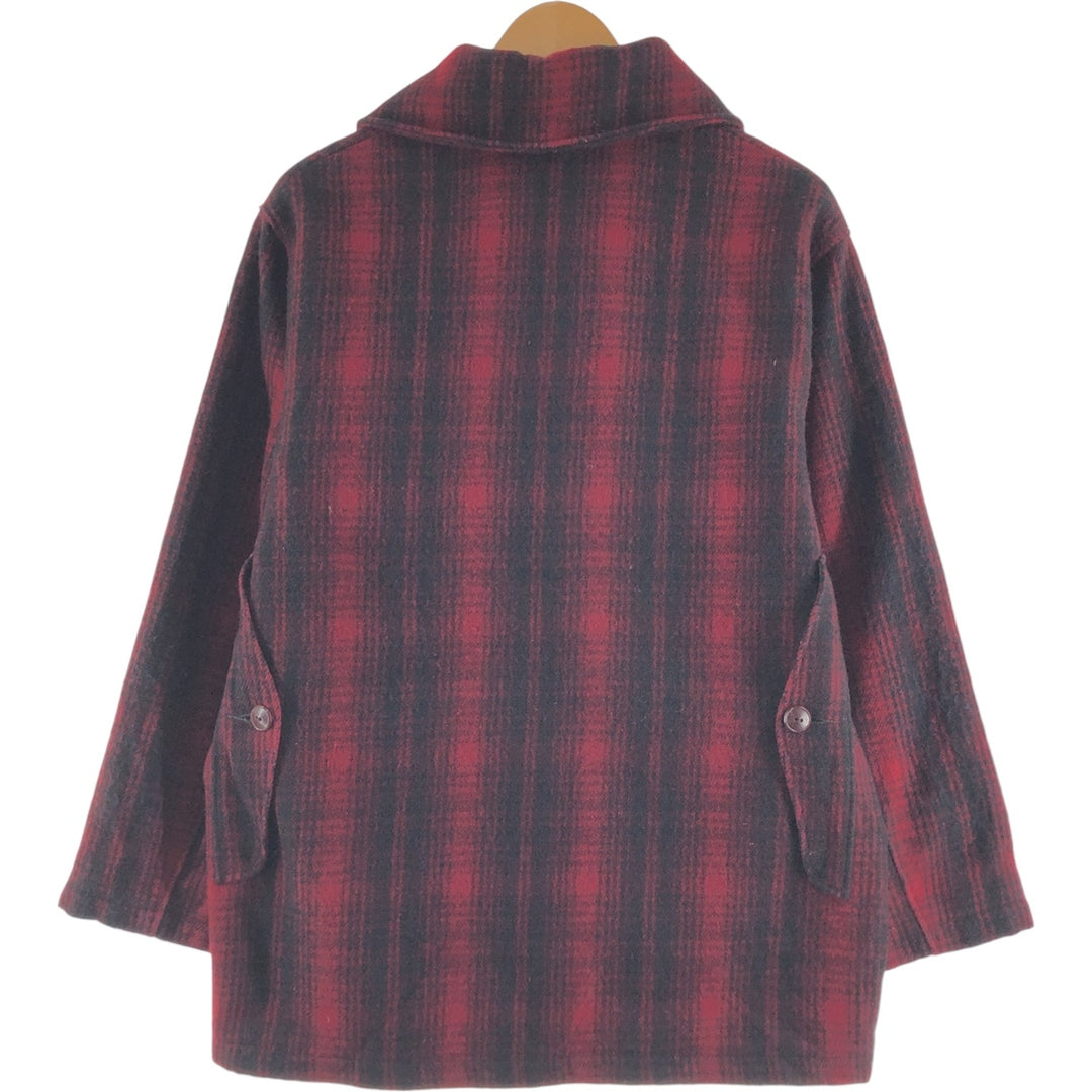 70'S WOOLRICH Check Pattern Wool Hunting Jacket Men's M Size Vintage /eaa512609