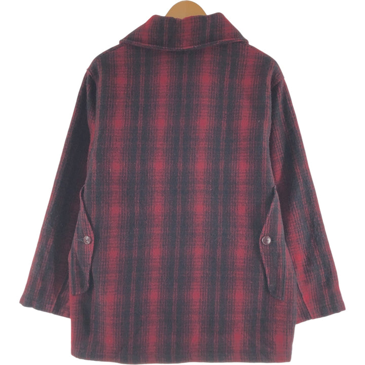 70'S WOOLRICH Check Pattern Wool Hunting Jacket Men's M Size Vintage /eaa512609