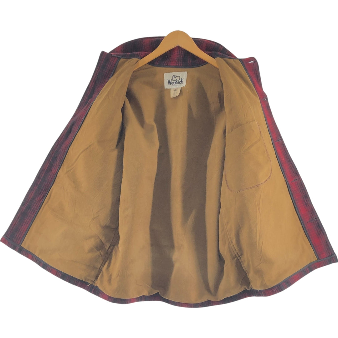 70'S WOOLRICH Check Pattern Wool Hunting Jacket Men's M Size Vintage /eaa512609