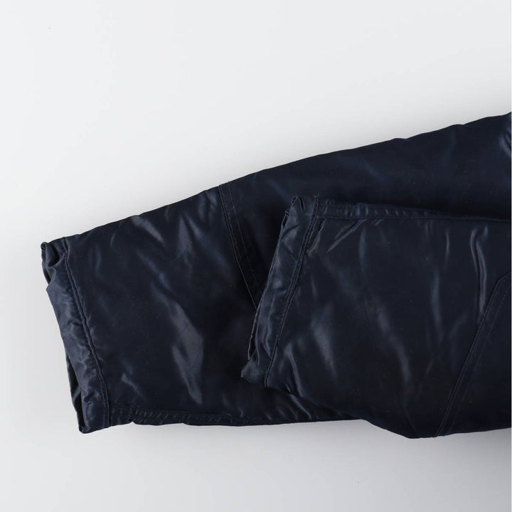 Civilian 1980'S Golden Fleece N-3B Military Flight Jacket, Made in USA, Size 34, Men's L (equivalent) Nylon navy blue type Vintage Second Hand