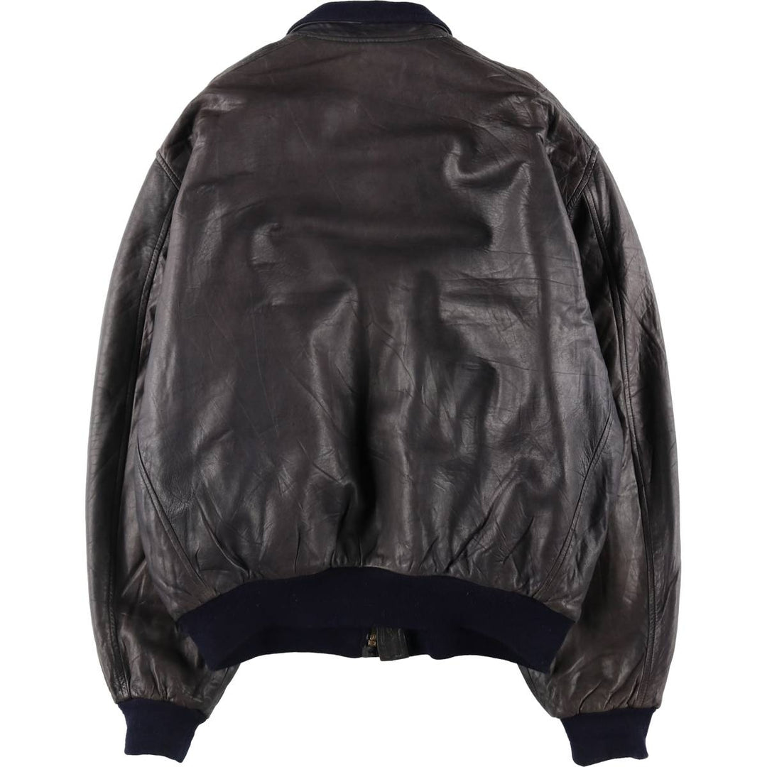 Chevignon Leather Blouson Made in France Men's XL size /eaa512628