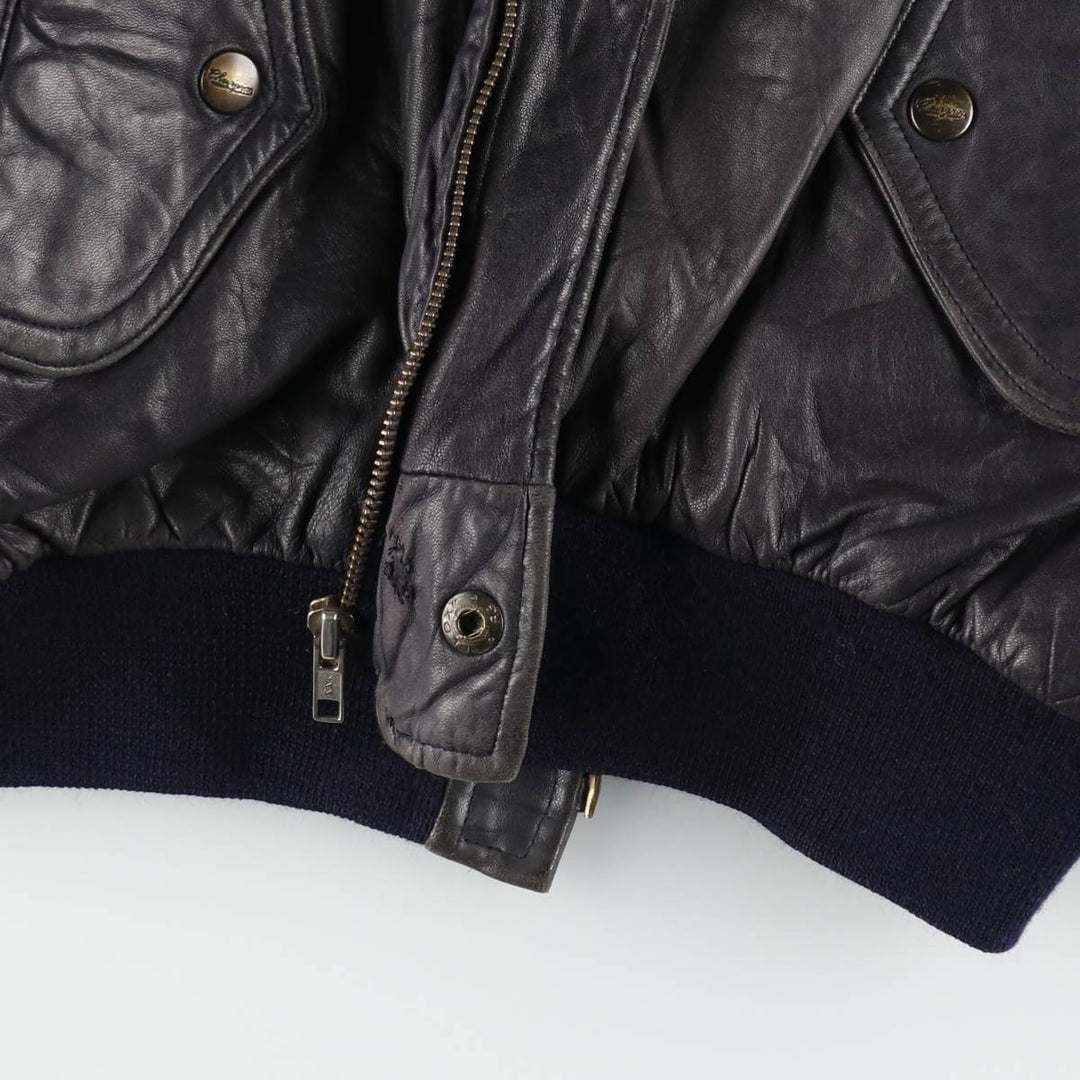 Chevignon Leather Blouson Made in France Men's XL size /eaa512628