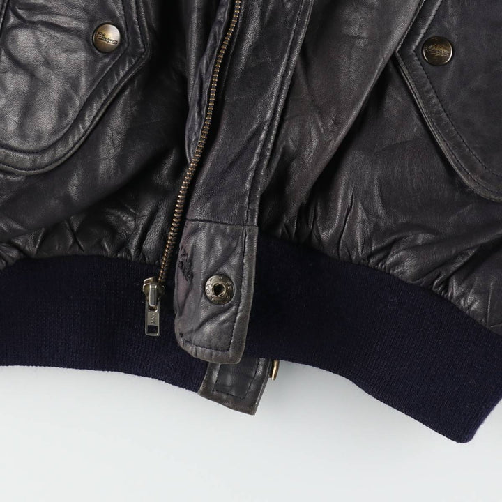 Chevignon Leather Blouson Made in France Men's XL size /eaa512628