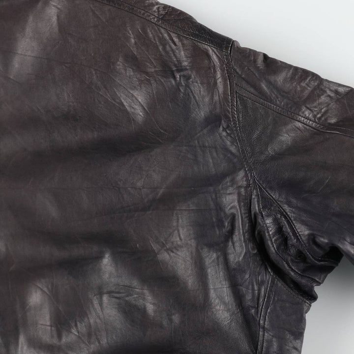 Chevignon Leather Blouson Made in France Men's XL size /eaa512628