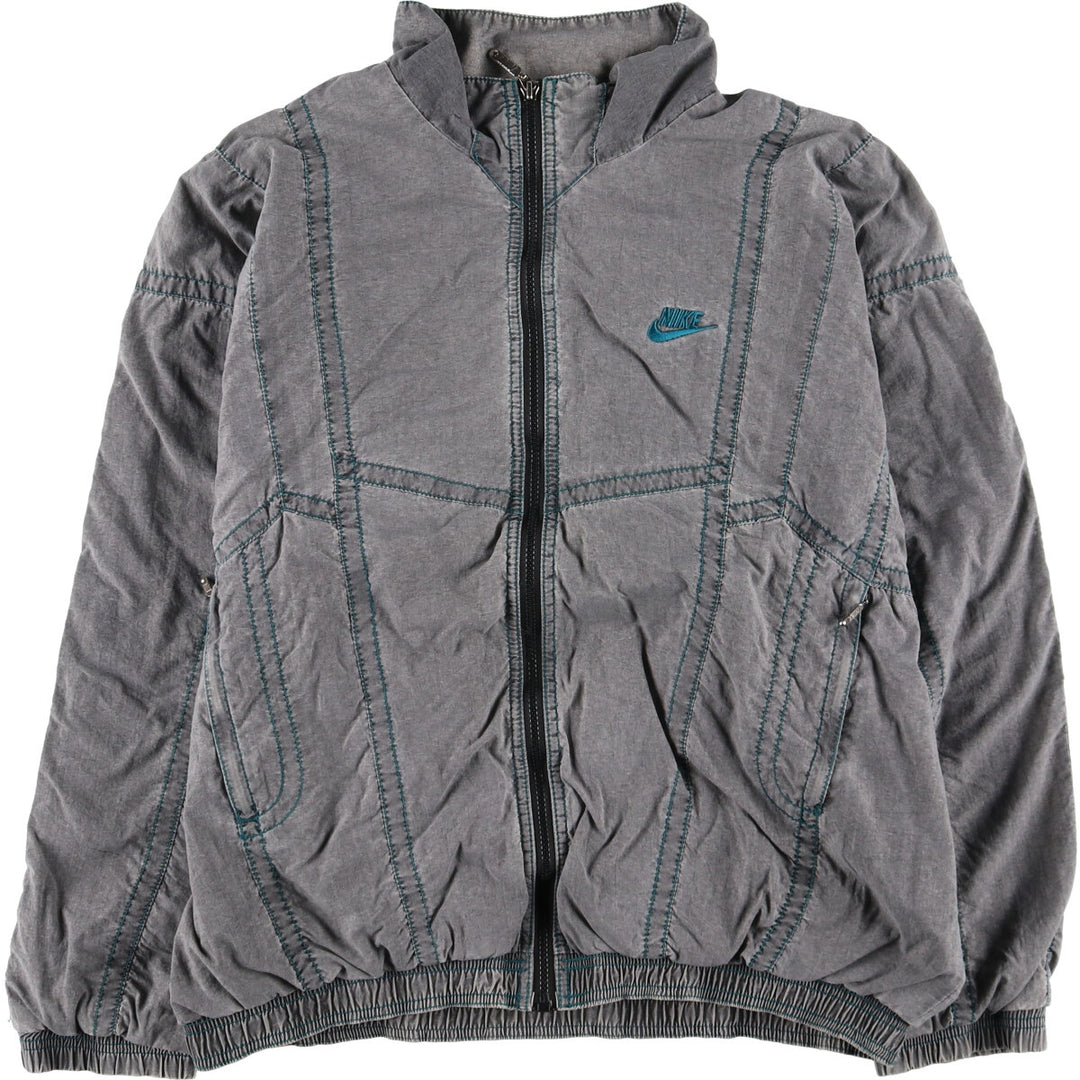 90'S Nike Silver Tag Zip-up Jacket Men's L Size Vintage /eaa512642