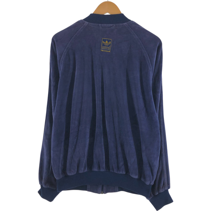 90'S Adidas Velour Jersey Track Jacket Men's Size S Vintage / eaa512667