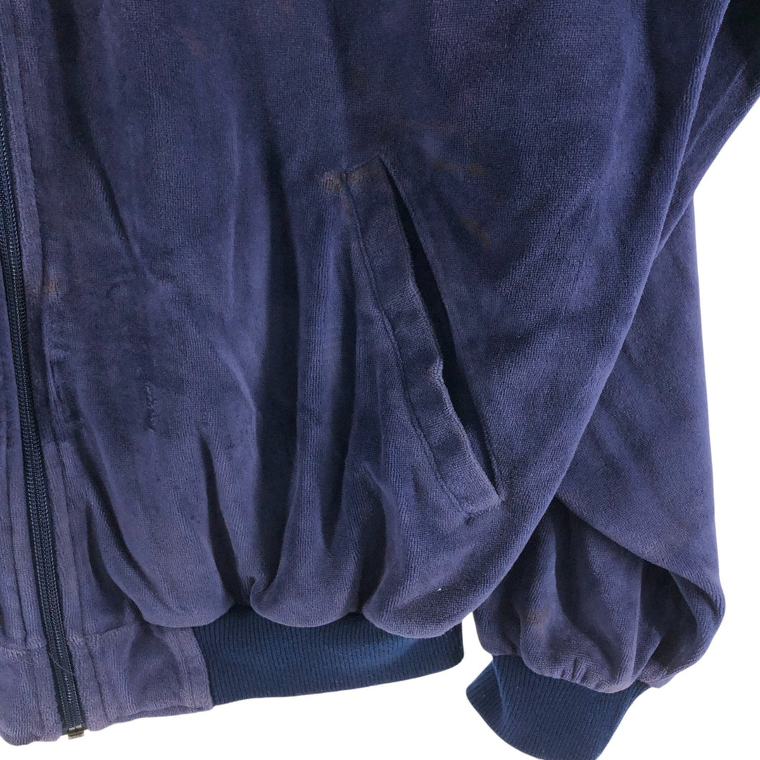 90'S Adidas Velour Jersey Track Jacket Men's Size S Vintage / eaa512667