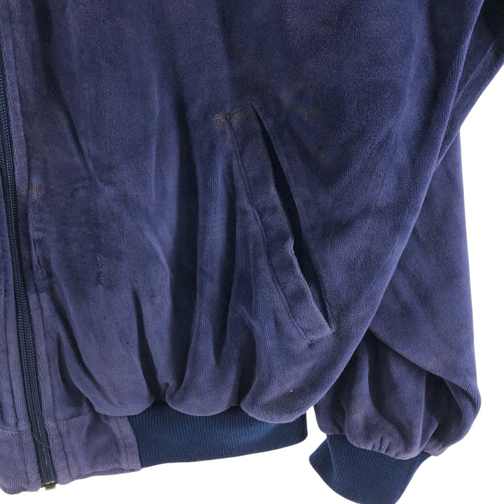 90'S Adidas Velour Jersey Track Jacket Men's Size S Vintage / eaa512667