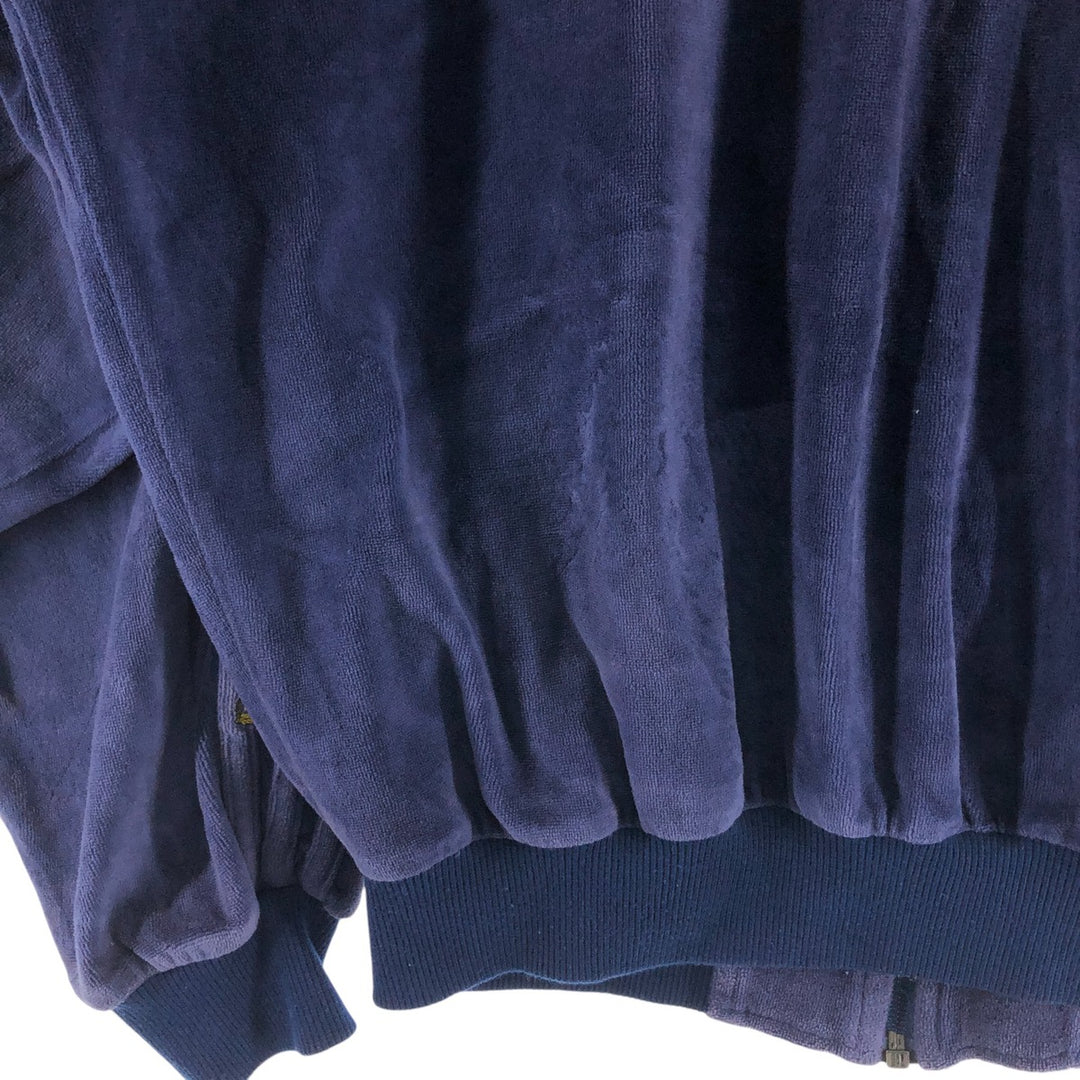 90'S Adidas Velour Jersey Track Jacket Men's Size S Vintage / eaa512667