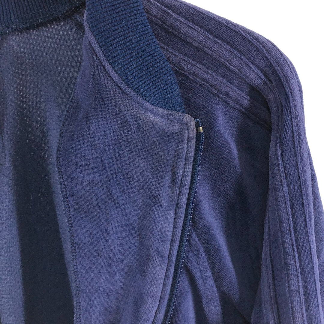 90'S Adidas Velour Jersey Track Jacket Men's Size S Vintage / eaa512667
