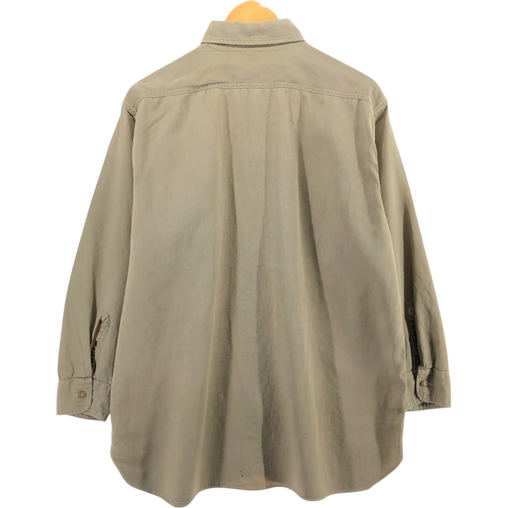 50'S Penney's Long Sleeve Work Shirt, Men's XL Size, Vintage /eaa512822