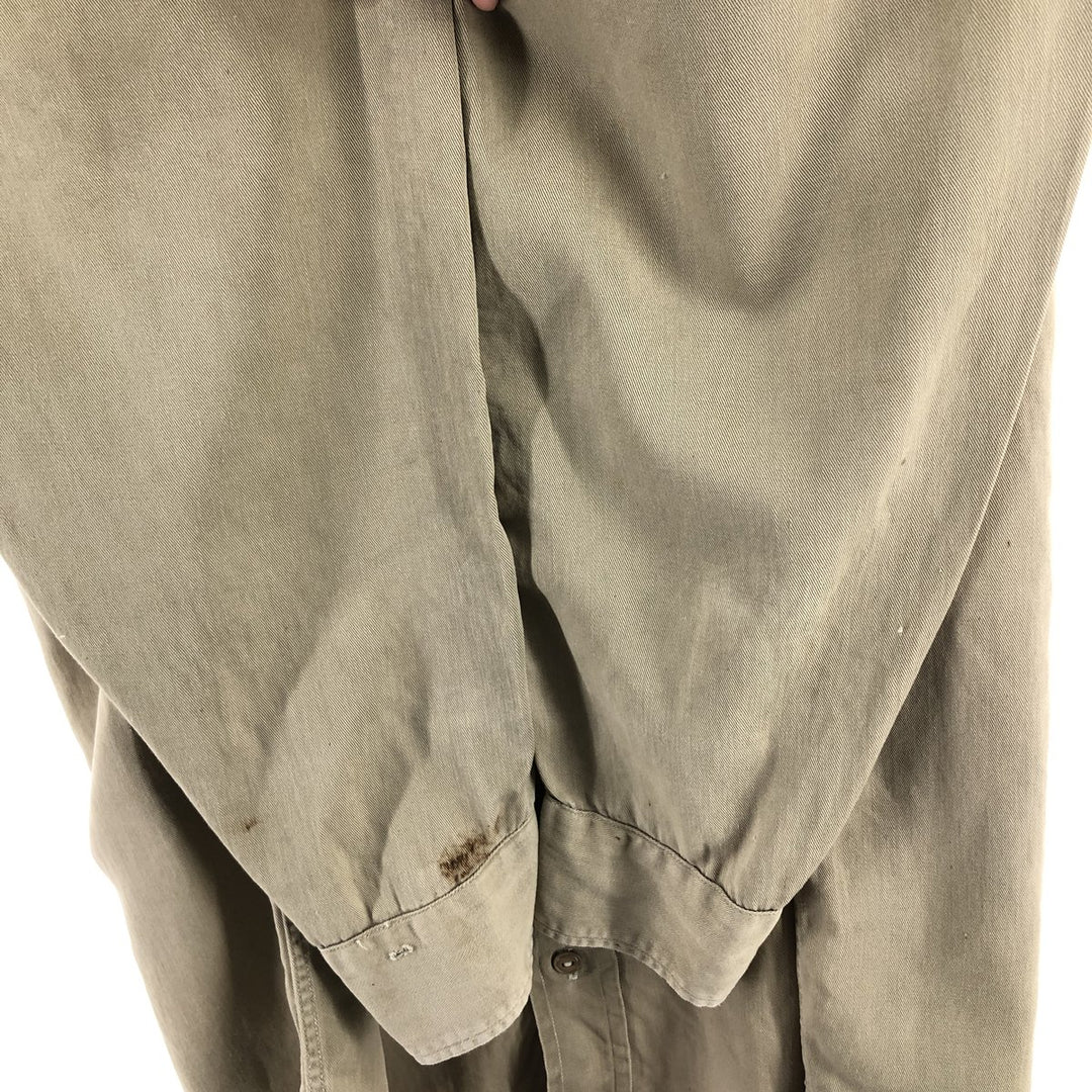 50'S Penney's Long Sleeve Work Shirt, Men's XL Size, Vintage /eaa512822