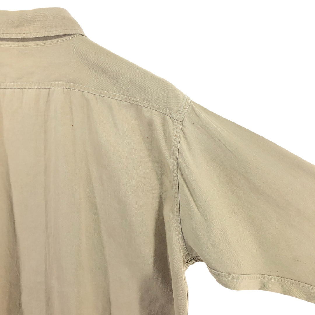 50'S Penney's Long Sleeve Work Shirt, Men's XL Size, Vintage /eaa512822