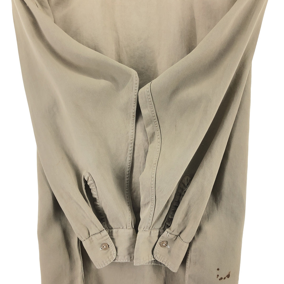 50'S Penney's Long Sleeve Work Shirt, Men's XL Size, Vintage /eaa512822