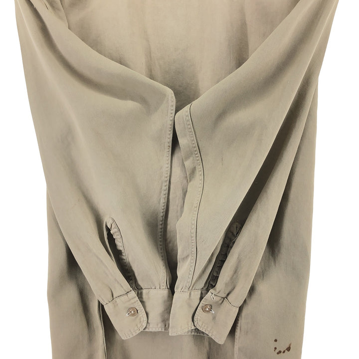 50'S Penney's Long Sleeve Work Shirt, Men's XL Size, Vintage /eaa512822