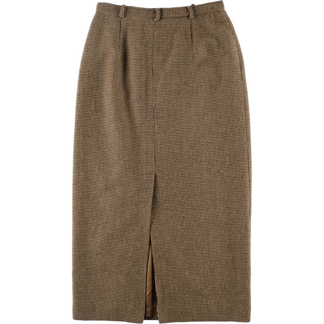 Ralph Lauren LAUREN Wool Maxi Length Tight Skirt Women's Size L / eaa512841