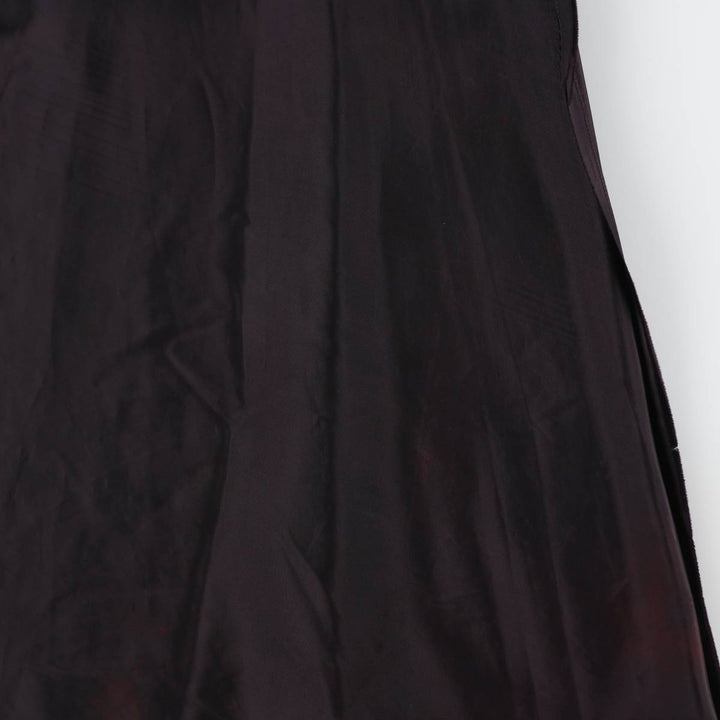 RAKISH Check Pattern Wool Maxi Flare Skirt Women's M Size Vintage /eaa512842