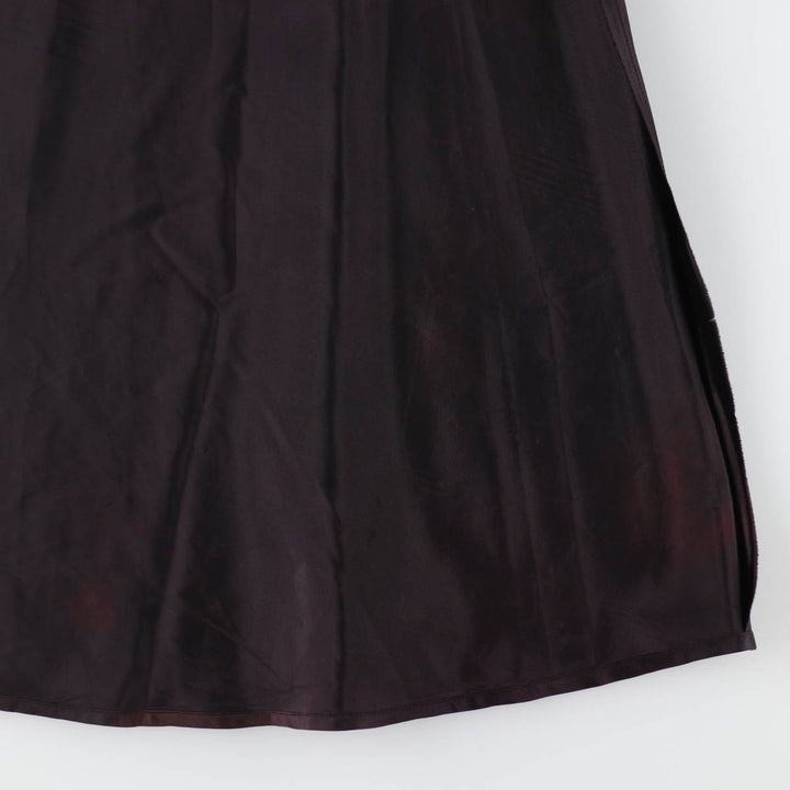 RAKISH Check Pattern Wool Maxi Flare Skirt Women's M Size Vintage /eaa512842