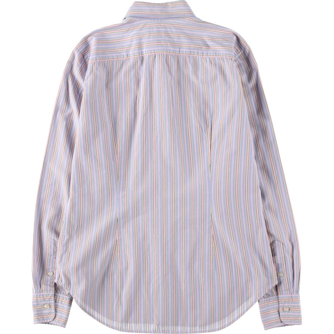 RALPH LAUREN SPORT Slim Fit Multi-Stripe Long Sleeve Cotton Striped Shirt Women's S /eaa512855