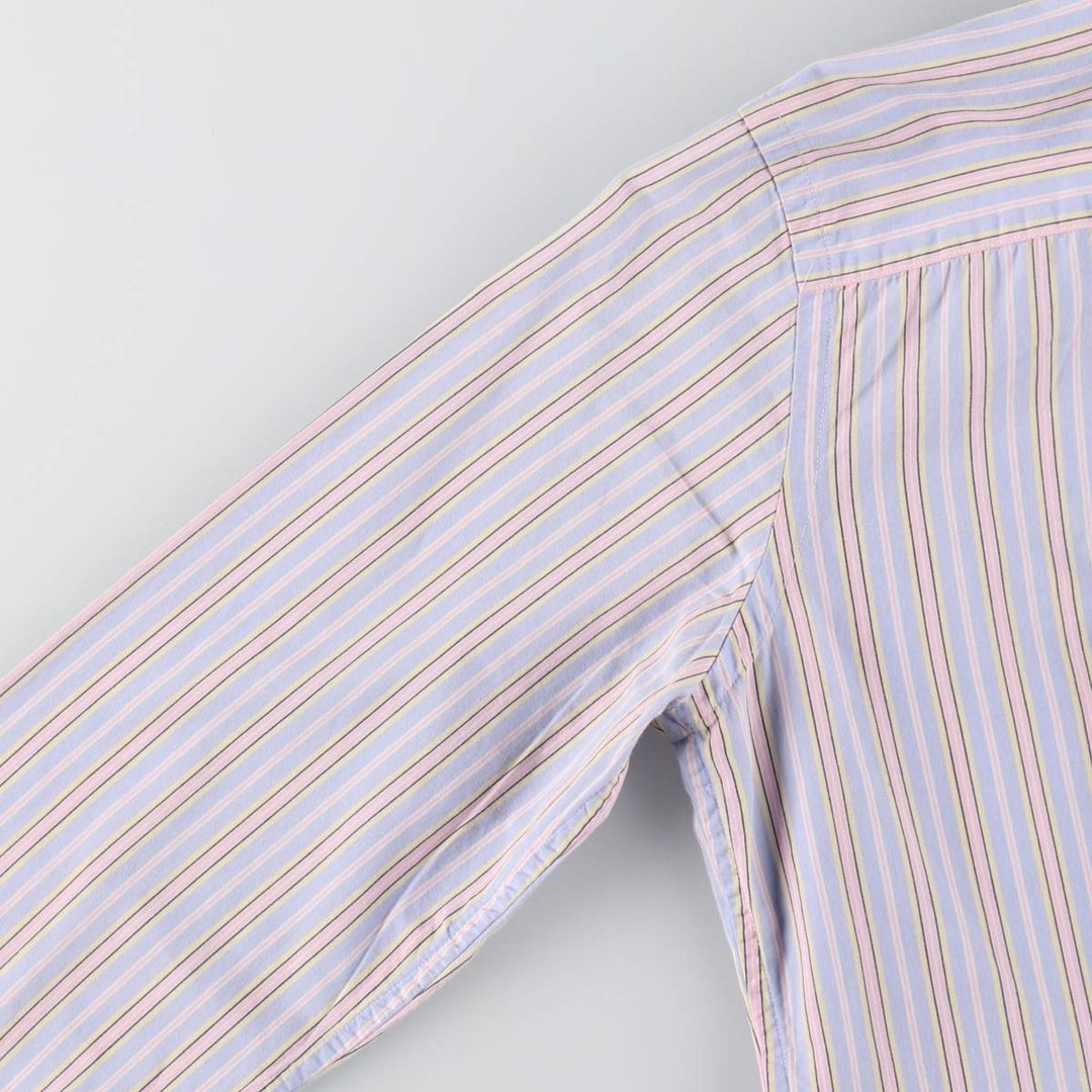 RALPH LAUREN SPORT Slim Fit Multi-Stripe Long Sleeve Cotton Striped Shirt Women's S /eaa512855