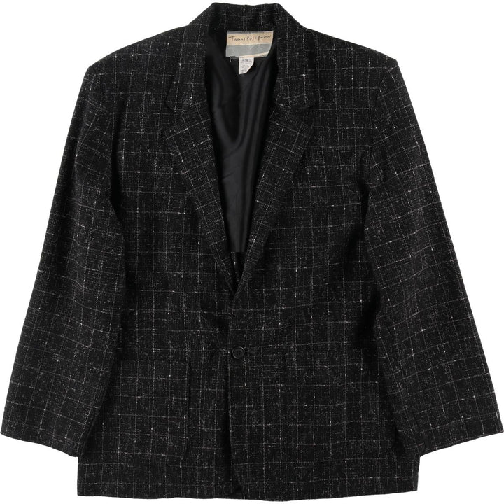 Trans Position Check Pattern Easy Jacket Tailored Jacket Made in USA Men's M size /eaa512906