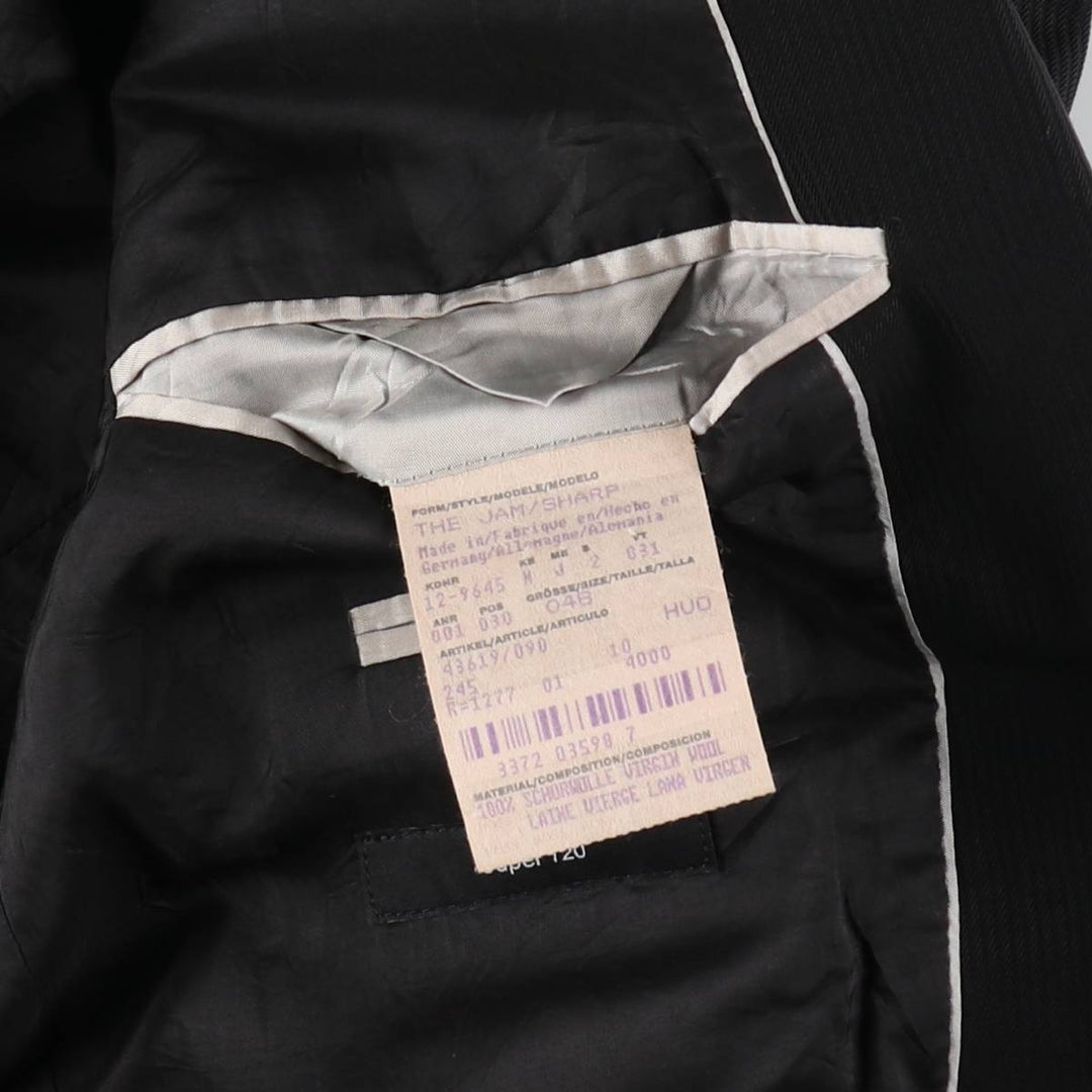 HUGO BOSS wool tailored jacket, men's size S / eaa512939