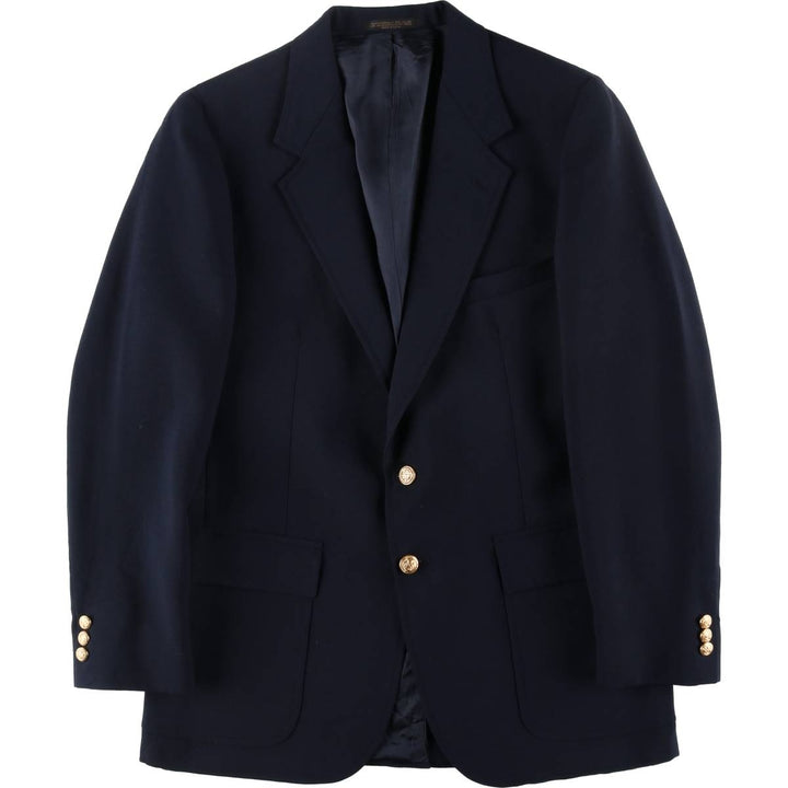 GANT Navy blazer, tailored jacket, made in USA, men's size S / eaa512942