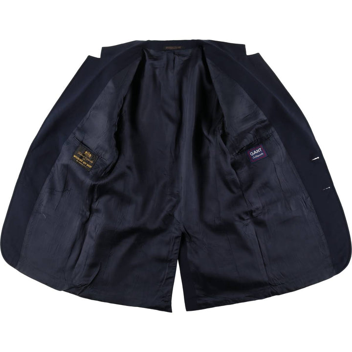 GANT Navy blazer, tailored jacket, made in USA, men's size S / eaa512942