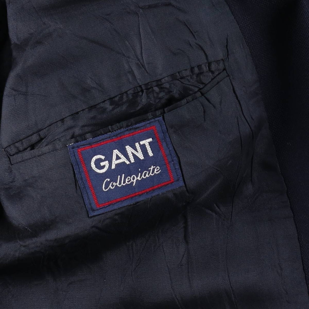 GANT Navy blazer, tailored jacket, made in USA, men's size S / eaa512942