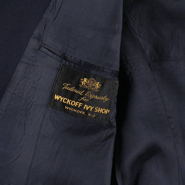 GANT Navy blazer, tailored jacket, made in USA, men's size S / eaa512942