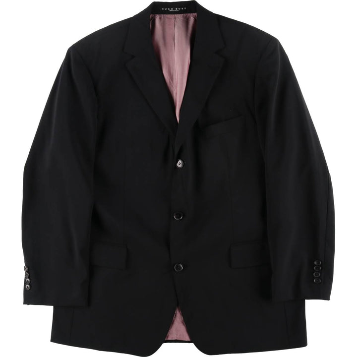 HUGO BOSS wool tailored jacket made in USA, men's size L / eaa512945
