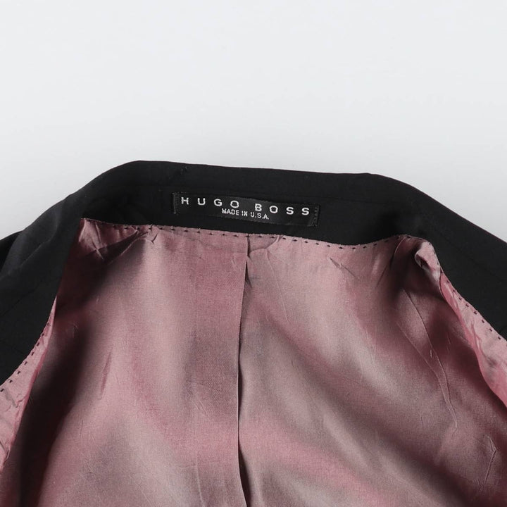 HUGO BOSS wool tailored jacket made in USA, men's size L / eaa512945