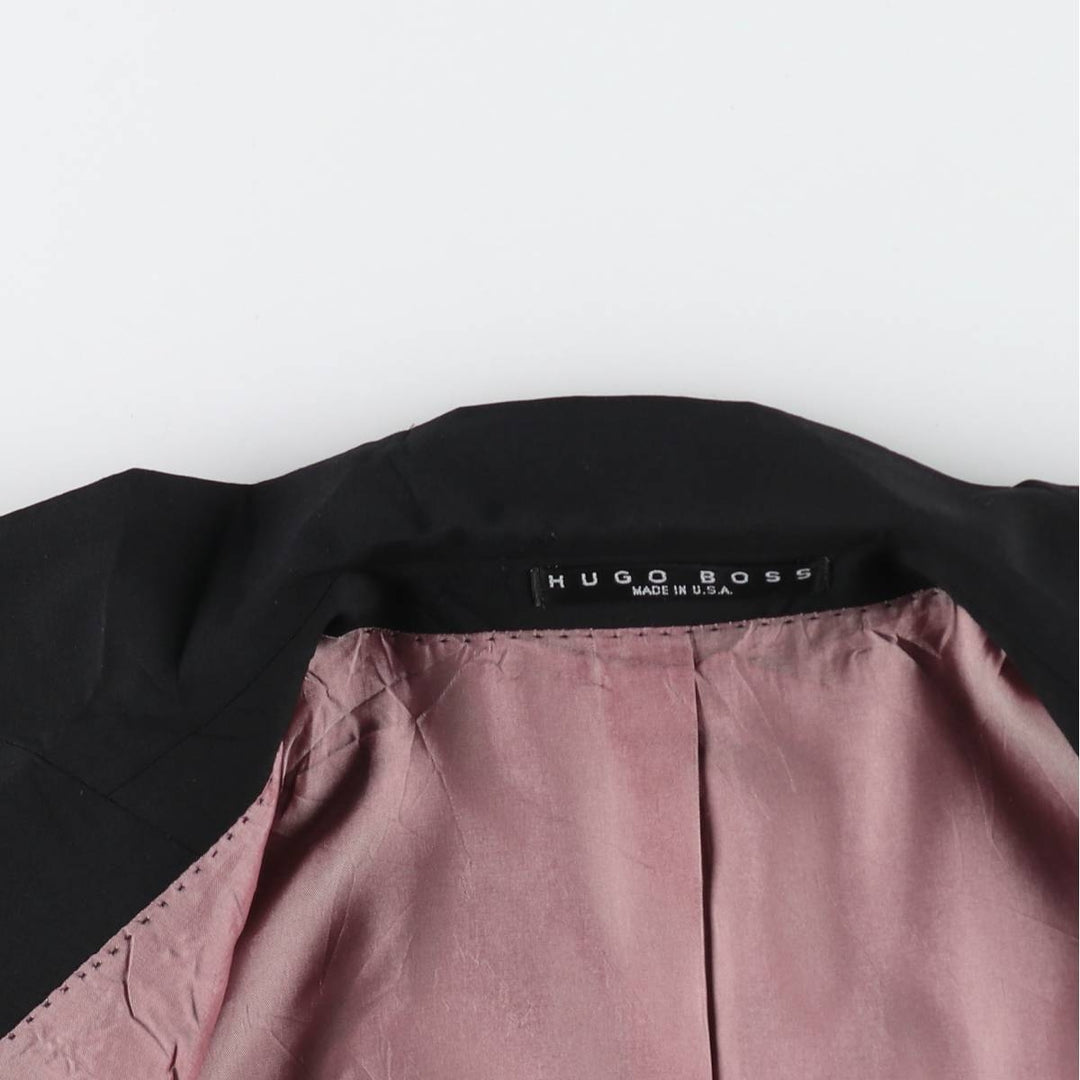 HUGO BOSS wool tailored jacket made in USA, men's size L / eaa512945