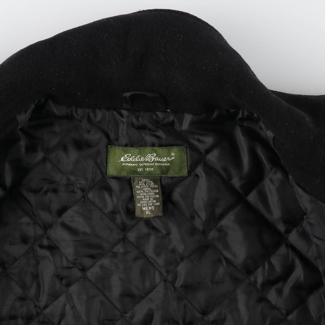 Eddie Bauer Padded Wool Jacket Men's XL Size / eaa512969