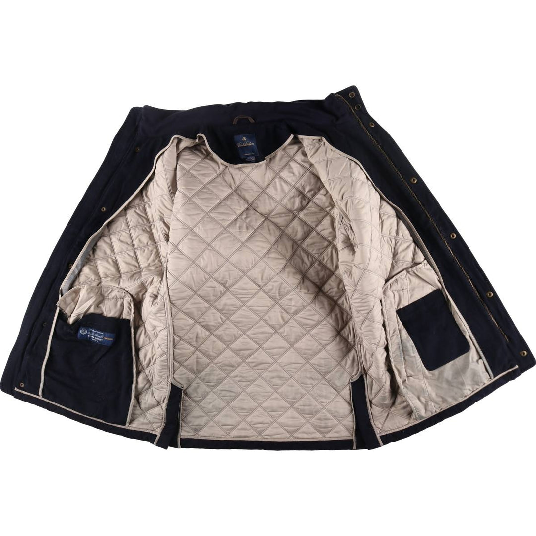 Brooks Brothers ESTABLISHED 1818 Stand Collar Wool Quilted Jacket Men's Size L / eaa512971