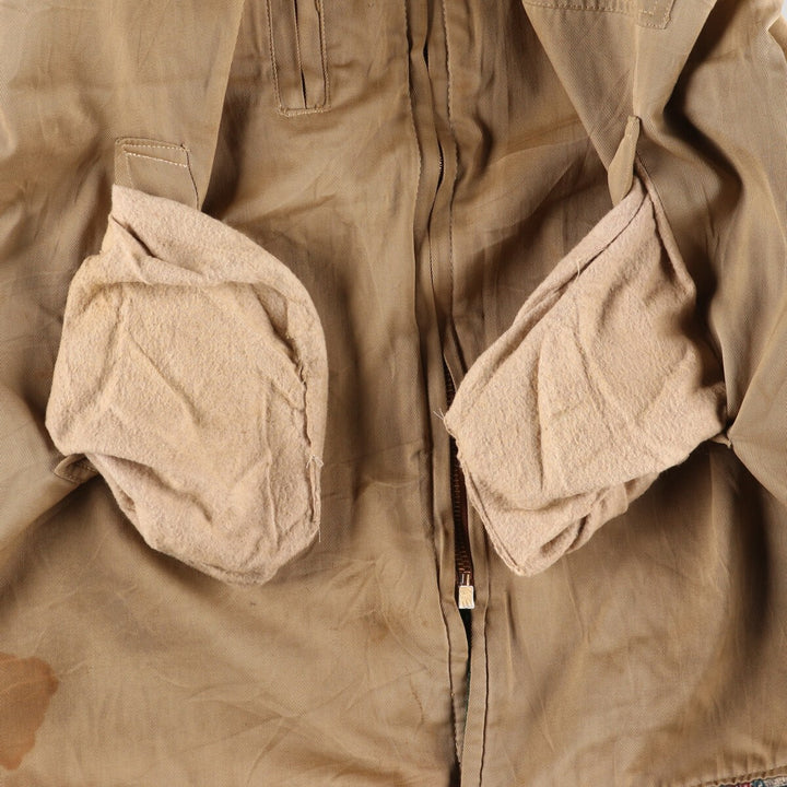 50s~ Check Pattern Reversible Wool Shirt Jacket Men's M Size Vintage /eaa512979